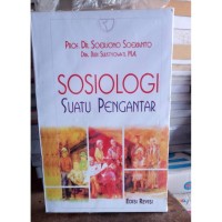 Sosiologi  Suatu Pengantar