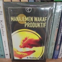 Manajemen Wakaf Produktif