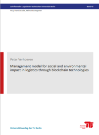 Management model for social and environmental impact in logisics through blockchain technologies