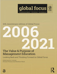 The Value & Purpose of Management Education : Looking Back and Thinking Forward in Global Focus