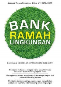 Bank Ramah Lingkungan : Panduan Keberlanjutan (Suistainability)